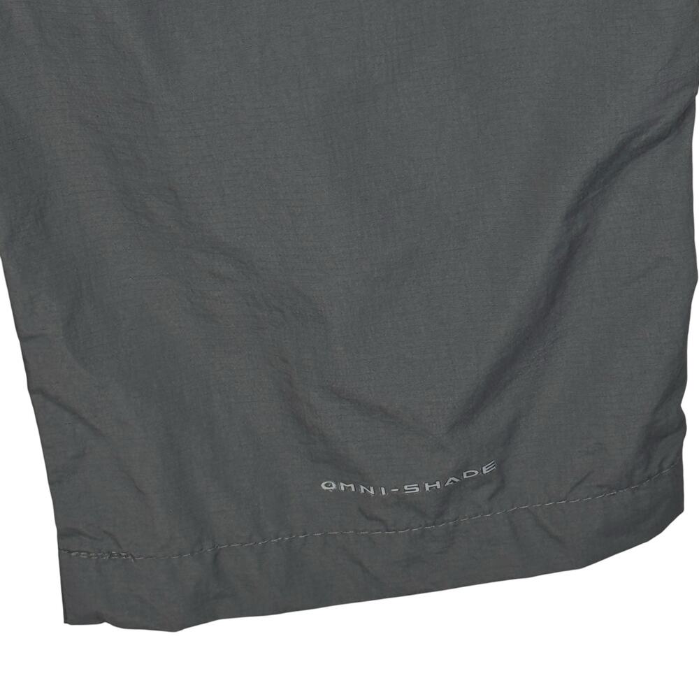 Columbia Youth Boys Small (8) Convertible Pants Omni-Shield Pocket Zip-Fly Gray - Picture 8 of 13